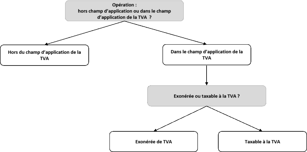 Schéma fonctionnement TVA